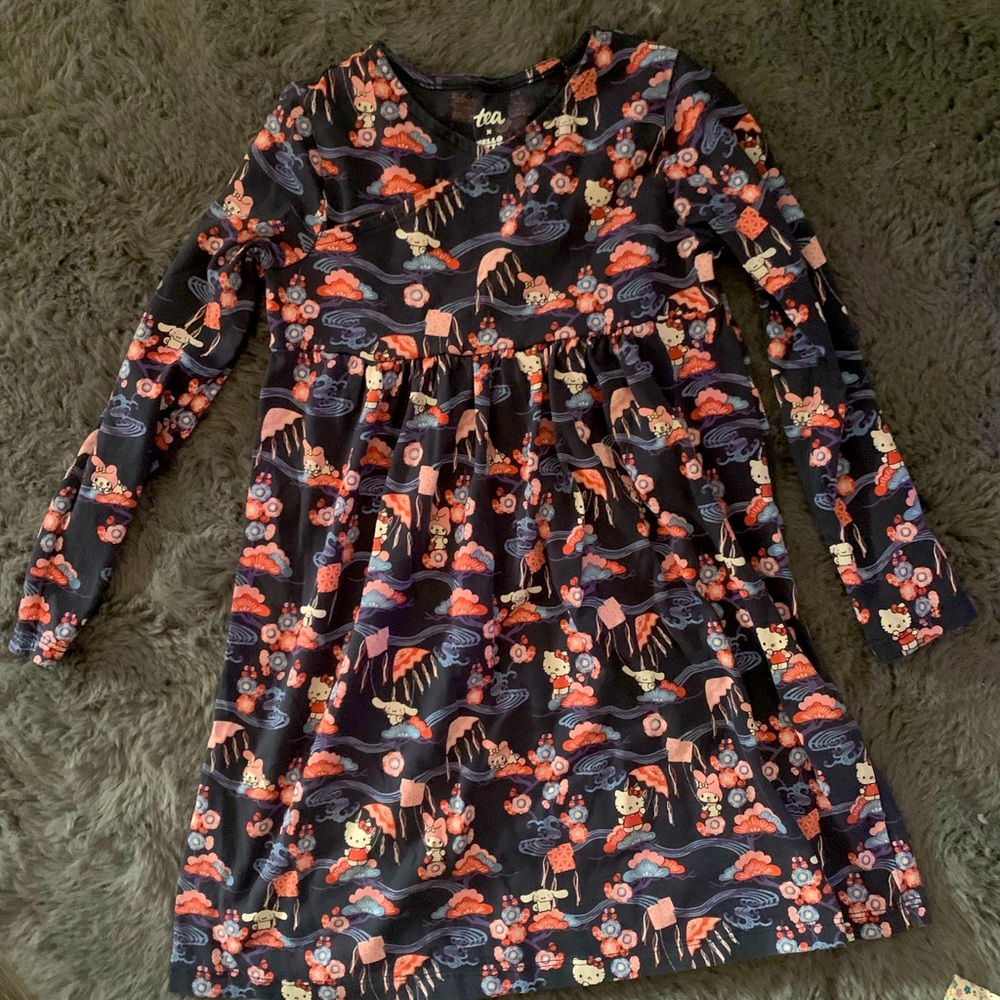 Tea girls hello kitty dress